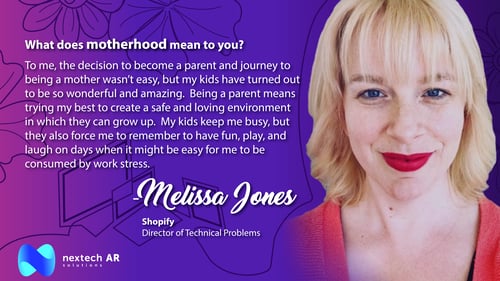 Melissa Jones Motherhood