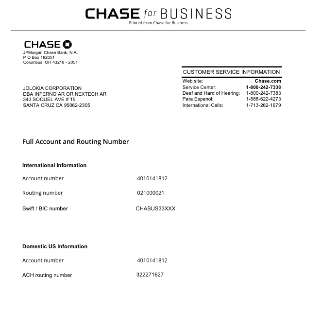 Bank Routing International and US Domestic