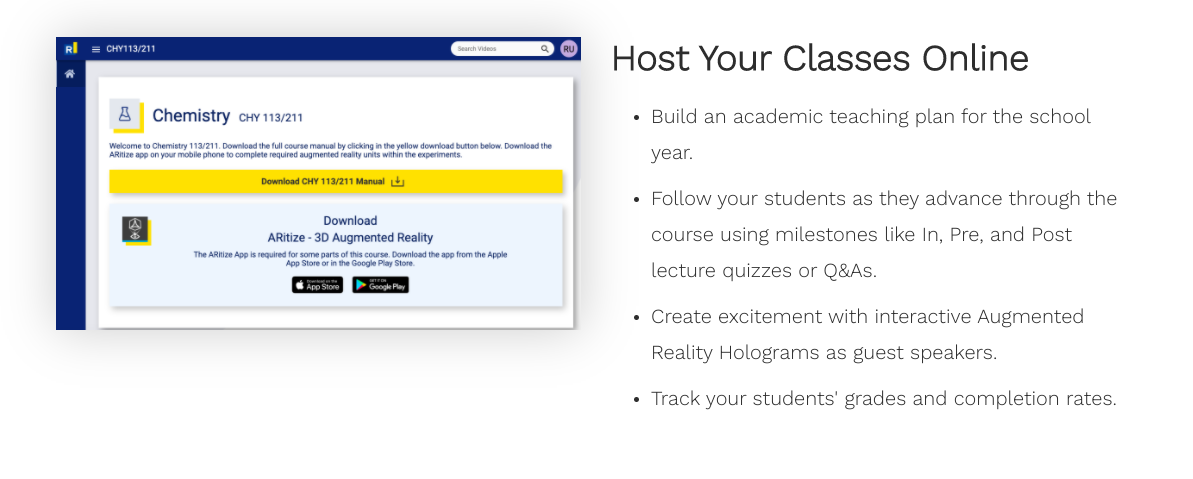 Host Your Classes Online