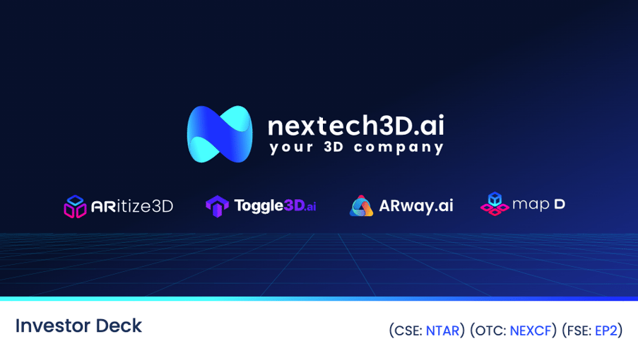 Investor Decks & Conferences | Nextech AR Solutions