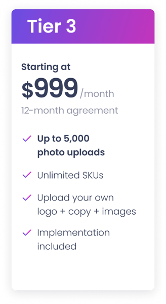 Room Decorator Pricing - Tier 3