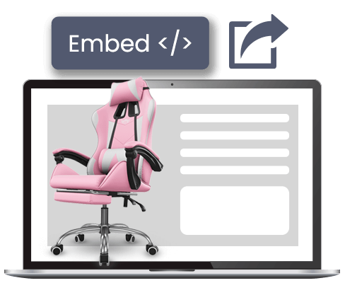 Embed, Share and Show off your Model