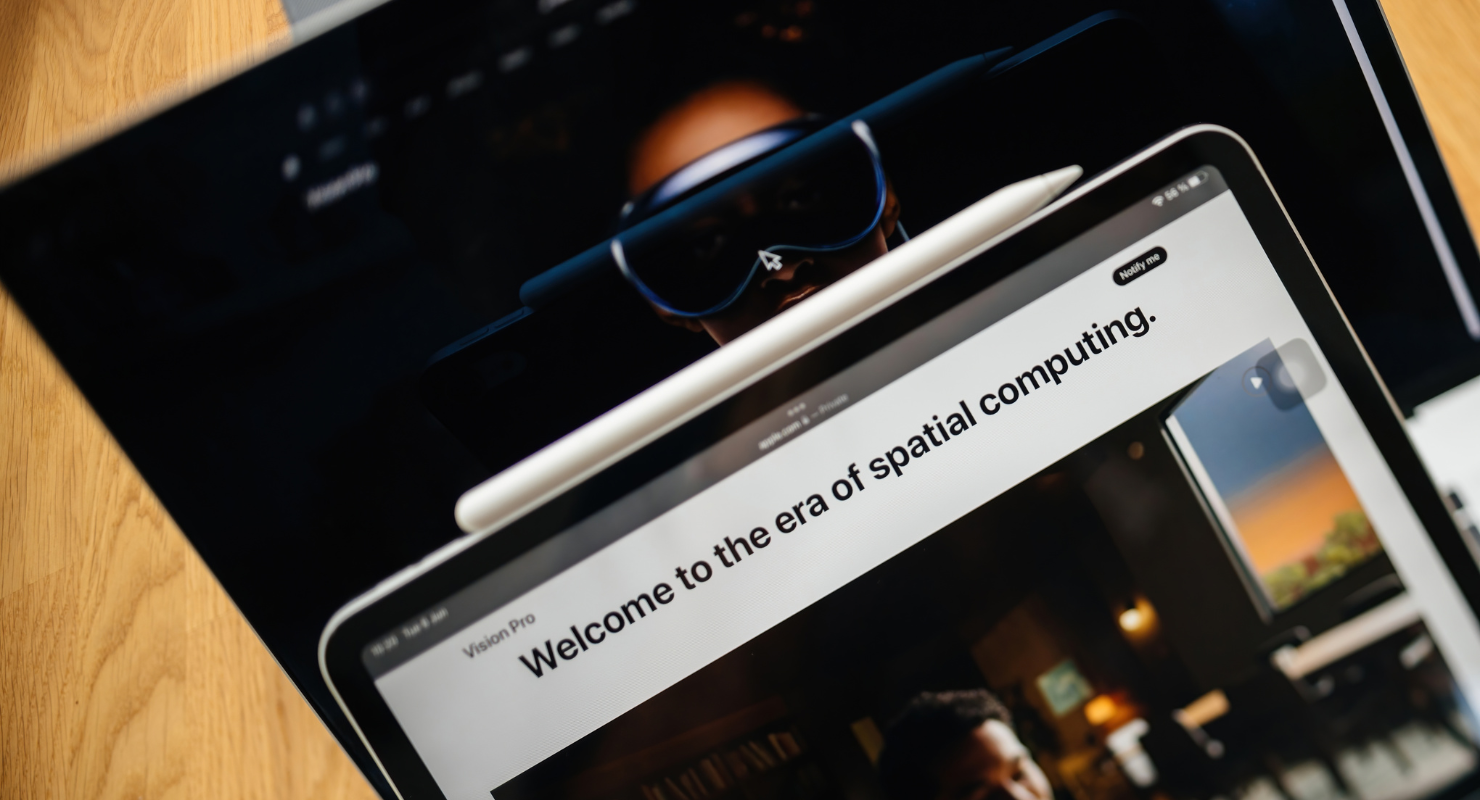 Blog image highlighting stocks like ARway.ai gearing up for Apple Visions Pro release.